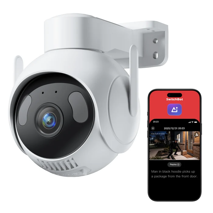 SwitchBot Outdoor Pan/Tilt Cam 3K
